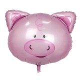 Balon Folie Purcelus 63.5cm Ropet - Balon Figurină Aniversare Copii, Botez, Petrecere - Roz