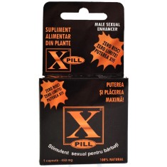 X-Pill 1 capsula - Stimulent sexual pentru barbati