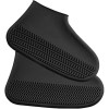 Husa impermeabila pentru incaltaminte, antiderapanta, din latex, marime L 41, 47, negru, Dactylion