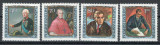 Liechtenstein 1984 839/42 MNH nestampilat - Picturi de vizitatori celebri (III)