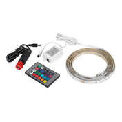 Banda LED RGB cu telecomanda 12/24V - 200cm ManiaMall Cars foto