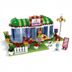 Set cuburi Lego, actual investing, model restaurant, 298 piese foto