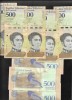 Bancnota Venezuela 500 Bolivari 2018, Stare VF-XF
