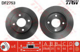 Disc frana FORD COURIER (J3, J5) (1996 - 2016) TRW DF2753