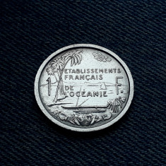 3e - 1 Franc 1949 Oceania /ETABLISSEMENTS FRANÇAIS/Polinezia Franceză / an unic