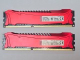 Kit RAM desktop HyperX Savage Red 8GB (2 x 4GB) , DDR3, 1600MHz, CL9, 1.5V