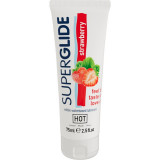 HOT Superglide gel lubrifiant cu aromă Strawberry 75 ml