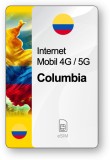 ESIM Internet Columbia, valabil 30 zile, trafic 20 GB, Standard