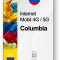eSIM Internet Columbia, valabil 30 zile, trafic 50 GB