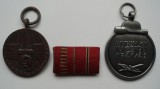 ROMANIA - SET MEDALII CRUCIADA IMPOTRIVA COMUNISMULUI + MEDALIA OSTMEDAILLE + BARETELE LOR (RARA ) , IM 1.241
