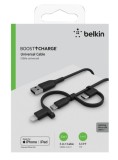 Belkin Boost Charge Universal Charging Cable 1m Black
