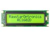 Afişaj LCD FSTN 16x2 Verde Alfanumeric cu LED PIN 14