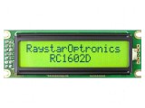 Afişaj LCD FSTN 16x2 Verde Alfanumeric cu LED PIN 14