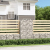 Gossi cos gabion cu capace, sarma galvanizata, 150 x 100 x 30 cm