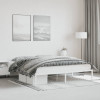 VidaXL Cadru pat metalic, alb, 180x200 cm 373677