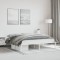 vidaXL Cadru pat metalic, alb, 180x200 cm 373677