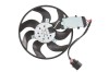 GMV ventilator radiator Audi Q7 (4L), 2005-2015, Porsche Cayenne 2002-2010; VW Touareg (7L), 2002-2010; motor TDI, diesel, 4 pini, cu modul de contro