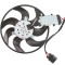 GMV ventilator radiator Audi Q7 (4L), 2005-2015, Porsche Cayenne 2002-2010; VW Touareg (7L), 2002-2010; motor TDI, diesel, 4 pini, cu modul de contro