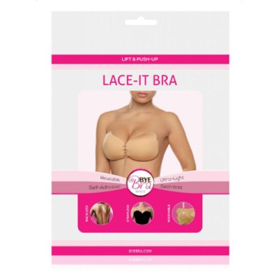 BYE-BRA - LACE-IT ENHANCEMENT PUSH-UP BEIGE CUP C foto