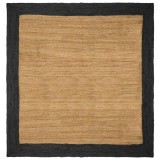 vidaXL Covoare de zonă Gri &icirc;nchis 300 x 300 cm Iută 42010699