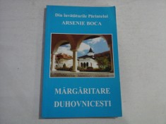 MARGARITARE DUHOVNICESTI - Din invataturile Parintelui ARSENIE BOCA foto