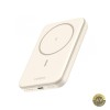 Baterie Externa Wireless UGREEN PB560 5000mAh 15W PD + QI 1 x QI - 1 x USB-C Bej