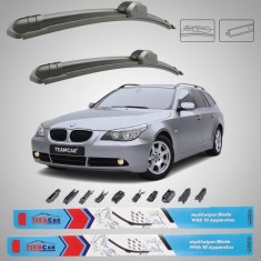 Ștergătoare BMW Seria 5 E61 Touring (2004&ndash;2007) | Set Față &ndash; TeamCar&reg;