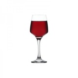 Set 24 Pahare Sticla cu picior 295ml Vin rosu LAL 558