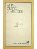 Al. Piru - Critici si metode (Editia: 1989)