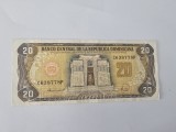 Dominicana 20 Pesos 1988 Noua