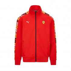 Ferrari hanorac de barba?i PUMA Track red F1 Team 2021 - M foto