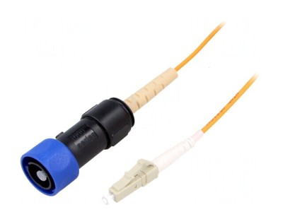 Patch cord fibră optică multimod simplex baionetă foto