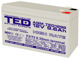 Acumulator AGM VRLA 12V 9.6A High Rate 151x65x95mm F2 TED Battery Expert Holland