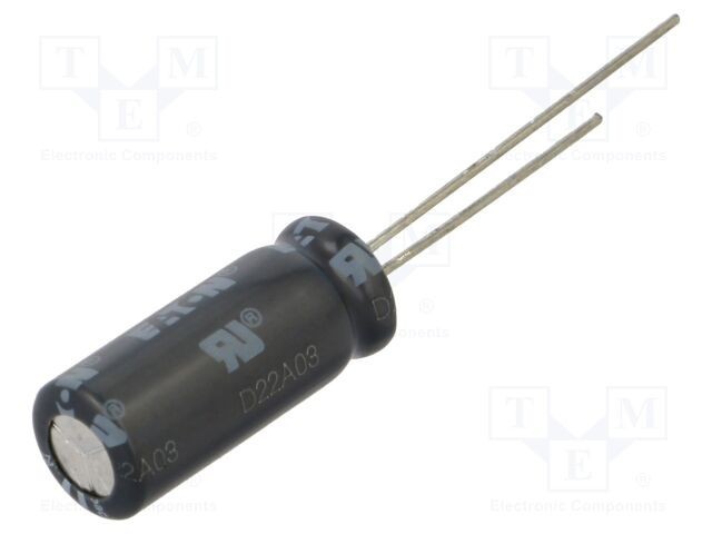 Supercondensator EATON 25F 3,8VDC &Oslash;8,5x22mm