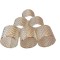 Set 6 Inel pentru servetele, 4x3.5 cm, Silver, A80231-1