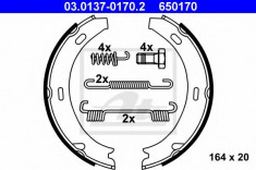 Set saboti frana, frana de mana MERCEDES A-CLASS (W169) (2004 - 2012) ATE 03.0137-0170.2 foto