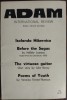ADAM INTERNATIONAL REVIEW Nos. 391-393/1975 (Iceland+Veronica Forrest-Thomson+)