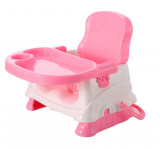 Scaun de masa Smart Baby Booster Pink, Little Mom