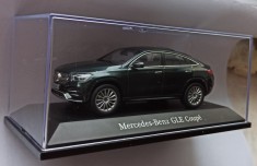 Macheta Mercedes-Benz GLE Coupe 2020 emerald green - iScale 1/43 foto