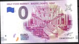 !!! 0 EURO SOUVENIR - BELGIA , GENT , HOLY FOOD MARKET - 2018.1 - UNC