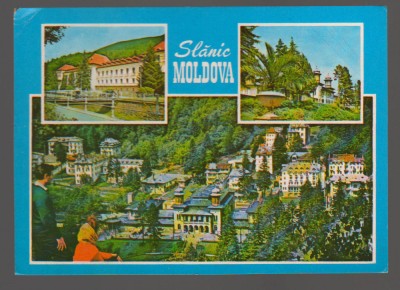 CPIB 19931 CARTE POSTALA - SLANIC MOLDOVA. MOZAIC foto