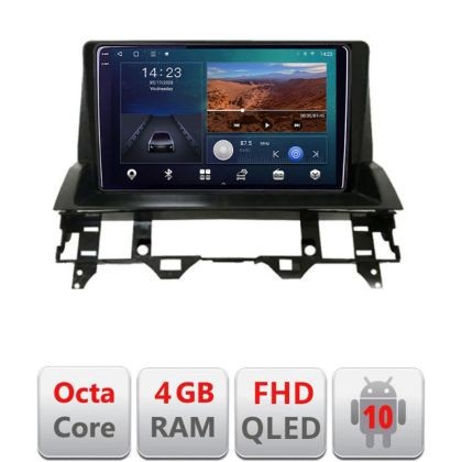 Navigatie Mazda 6 2004-2008 B-MZD6 Android Ecran QLED octa core 4+64 carplay android auto KIT-mzd6+EDT-E310V3 CarStore Technology