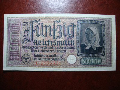 GERMANIA 50 REICHSMARK 1940 foto