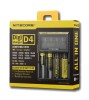 Nitecore Digicharger D4 pentru Li-ion, NiMH, Ni-Cd