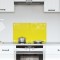 vidaXL Spate de bucătărie Galben 70 x 40 x 0.6 cm sticlă securizată 42001250