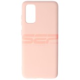 Husa Silicon Samsung Galaxy S20 Pink Sand - Calitate Premium, Protectie Telefon