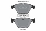 TEXTAR 2331211 set placute frana,frana disc