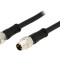 Cablu senzori automatizări M8-M8 MOLEX 4 PIN tată mamă