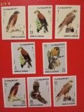 UMM AL QIWAIN, PĂSĂRI - SERIE COMPLETĂ MNH