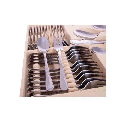 Set tacamuri din inox, 72 de piese, geanta depozitare, Kinghoff foto